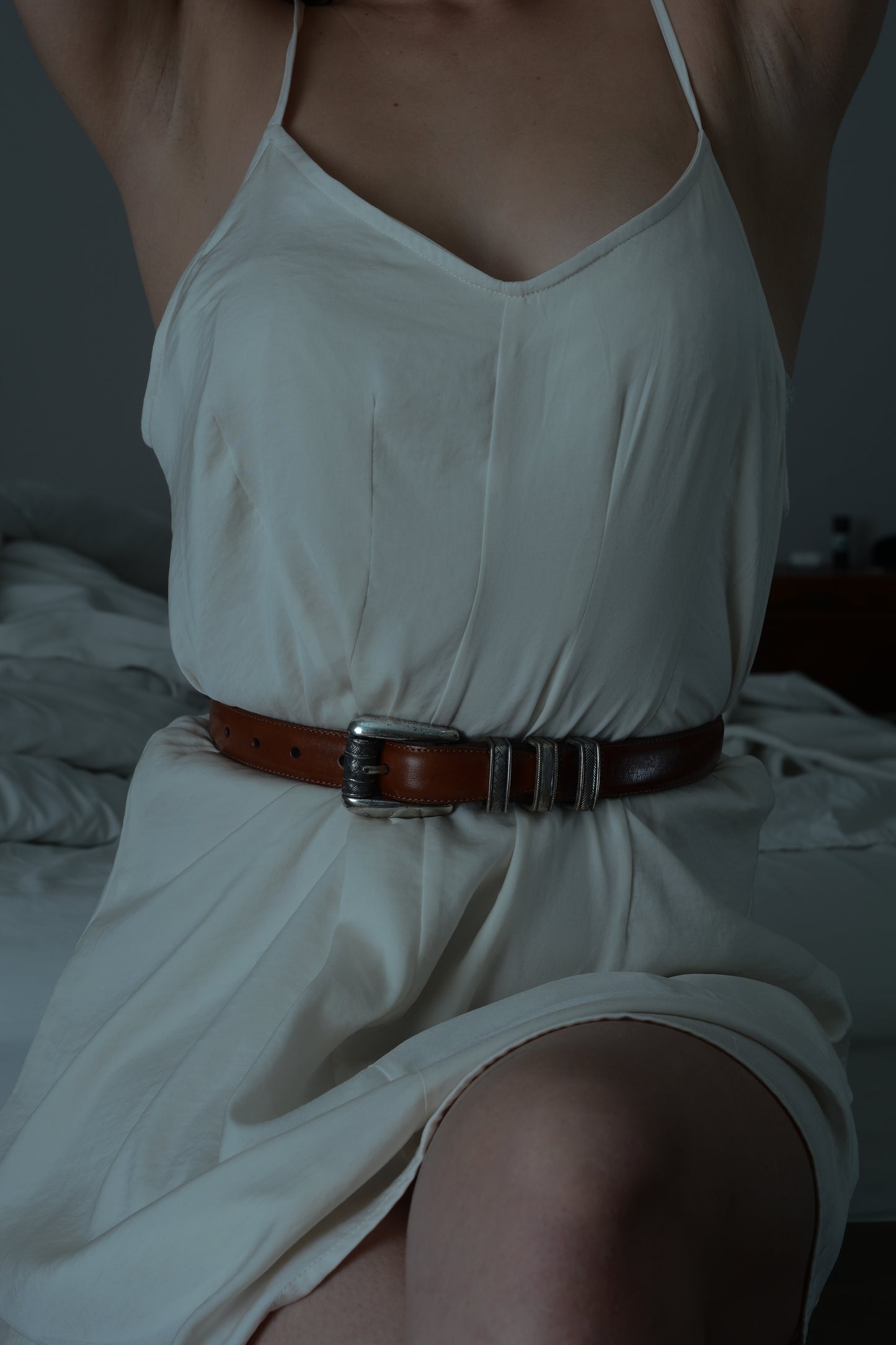 Cream Mini Dress