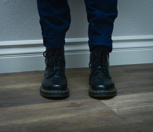 Black Doc Martens 1460 Boots