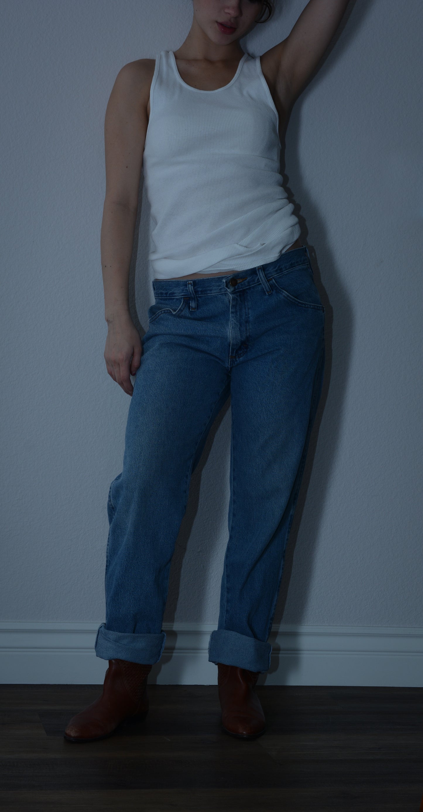 Vintage Light Blue Rustler Jeans