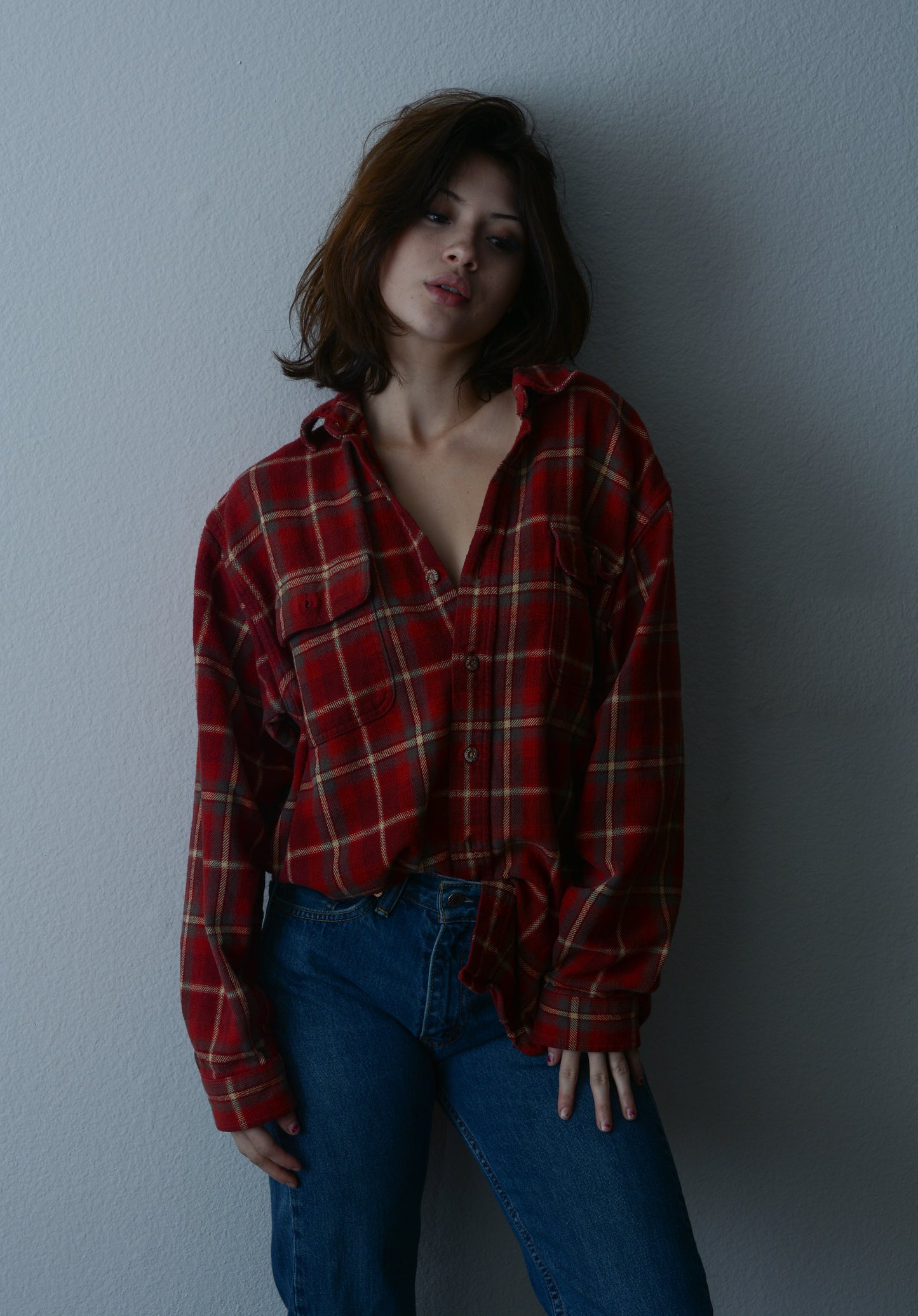 Vintage Red Field and Stream Flannel