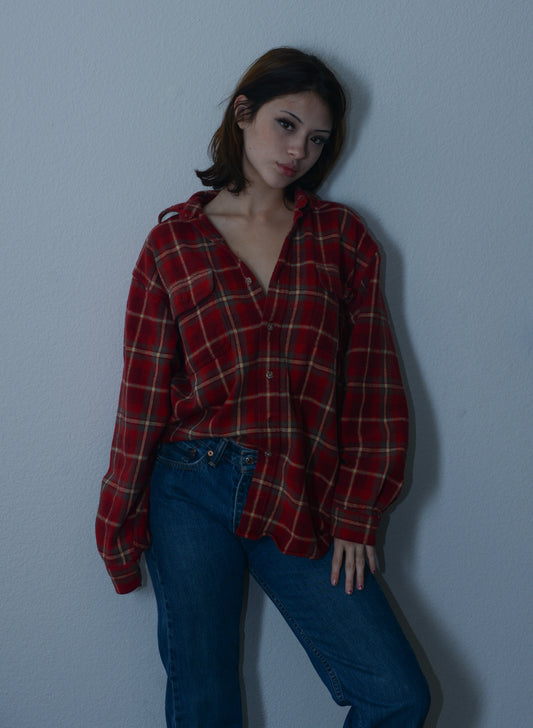 Vintage Red Field and Stream Flannel