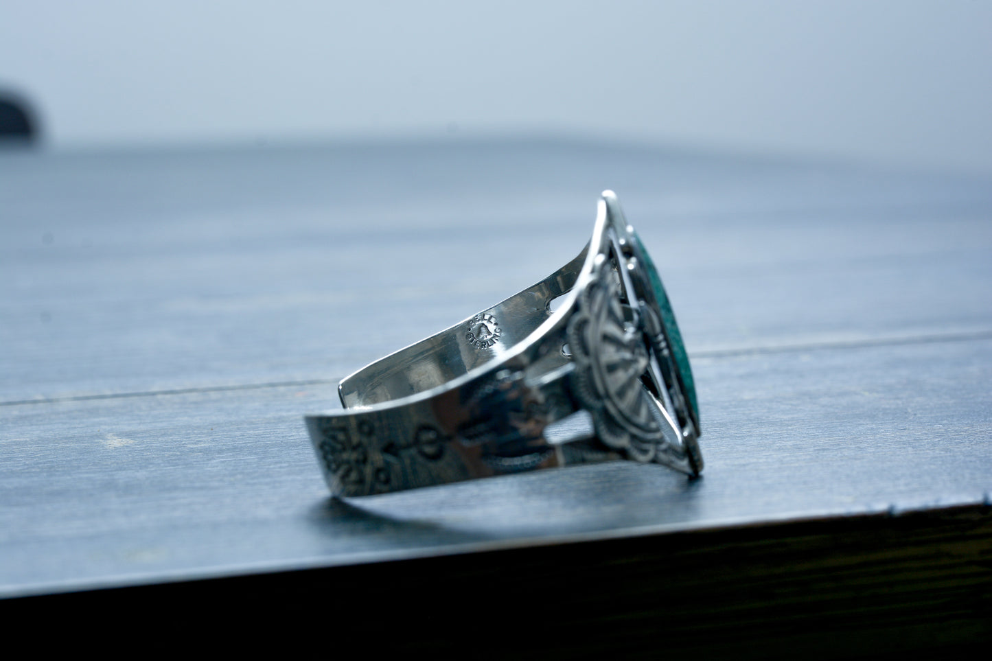 Vintage Navajo Turquoise Cuff