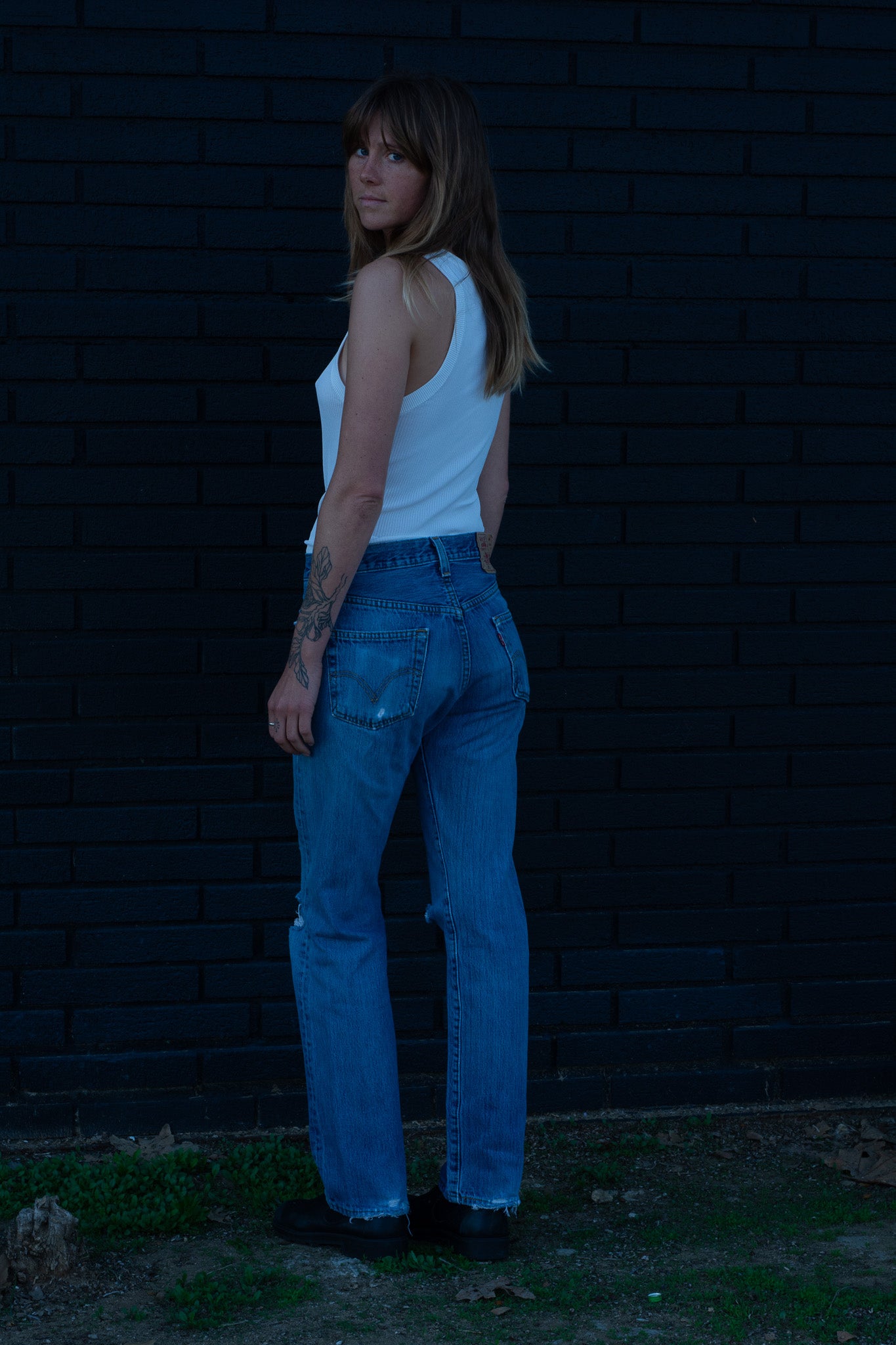 Light Blue Levi's 501 Denim Jeans