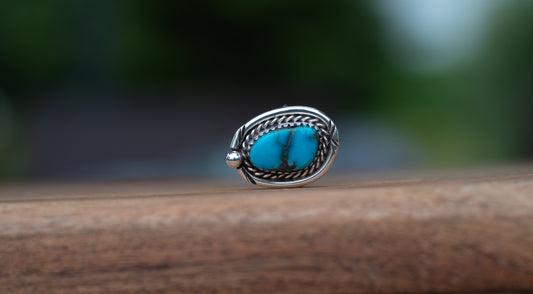 Vintage Navajo Turquoise Ring
