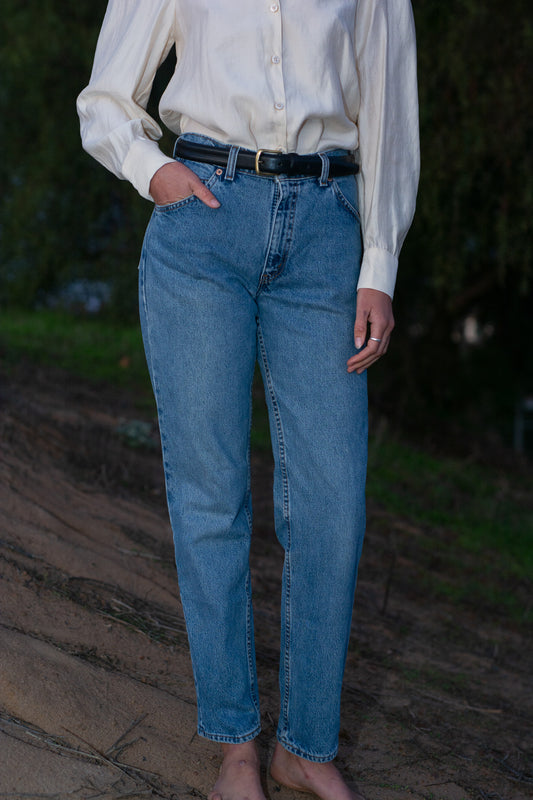 Vintage Light Blue Levi's 10950 Denim Jeans