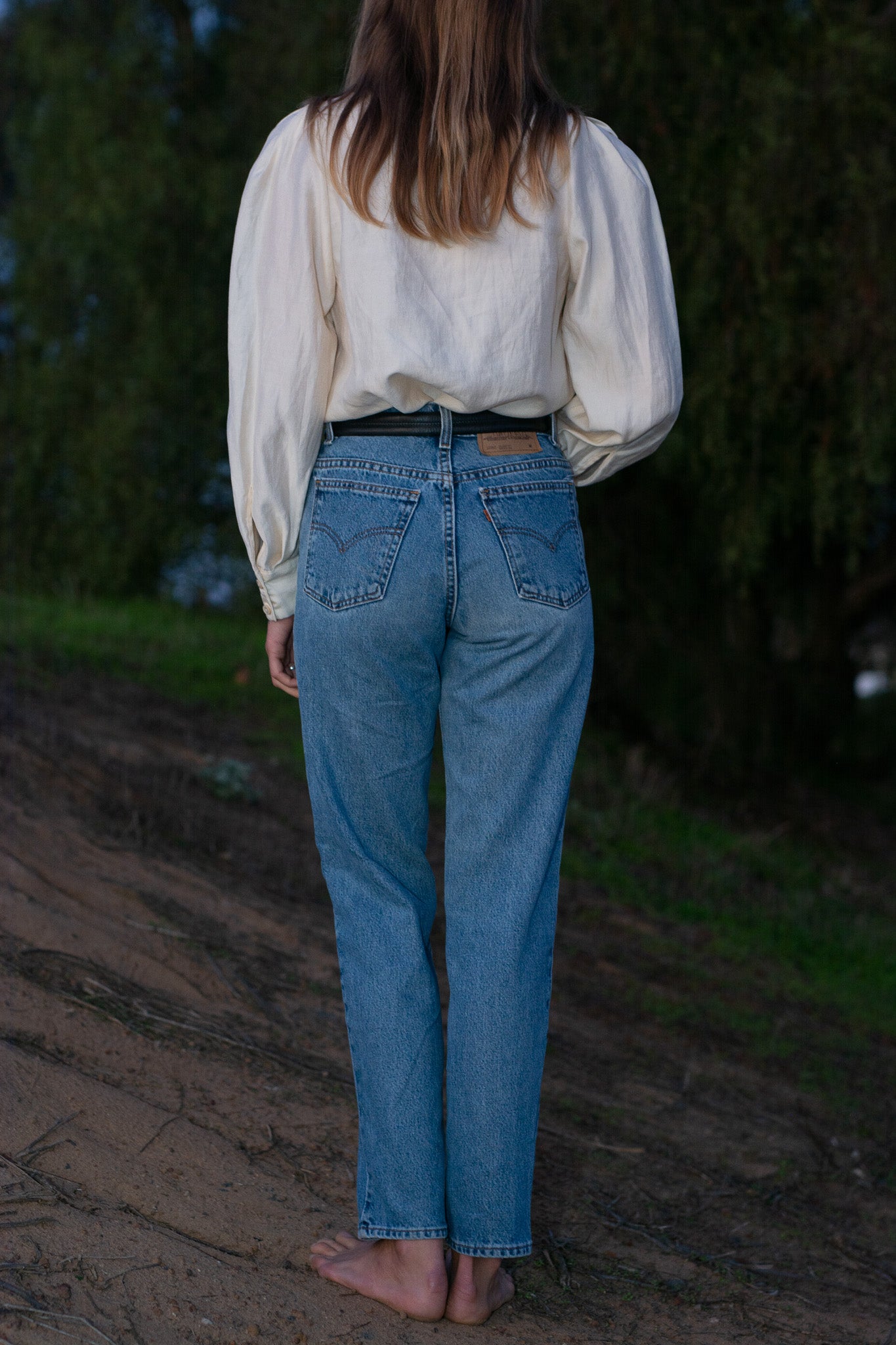 Cream Zara Blouse