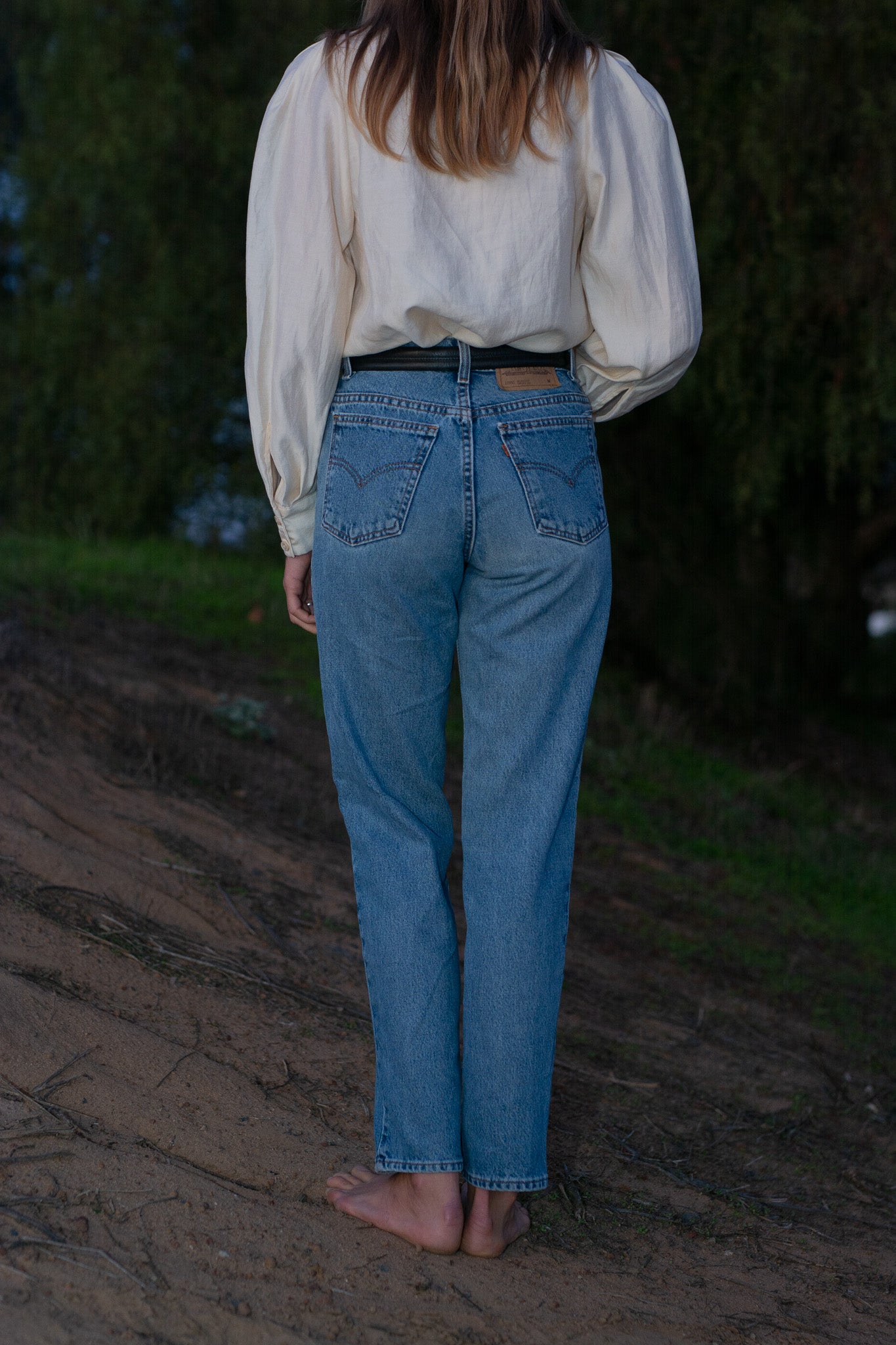Cream Zara Blouse