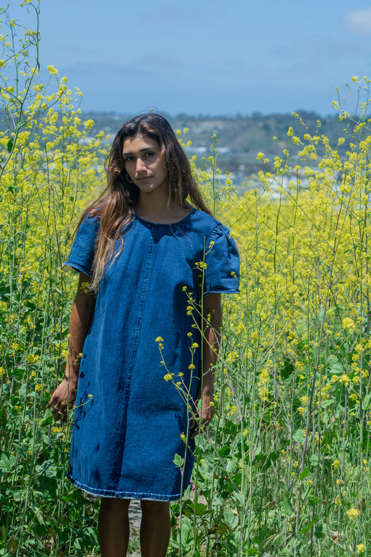 Dark Blue Knit Dress