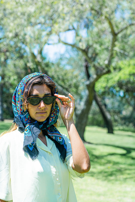 Vintage Yellow Blouse