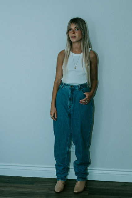 Tan Genuine Leather 1960's Inspired Boots