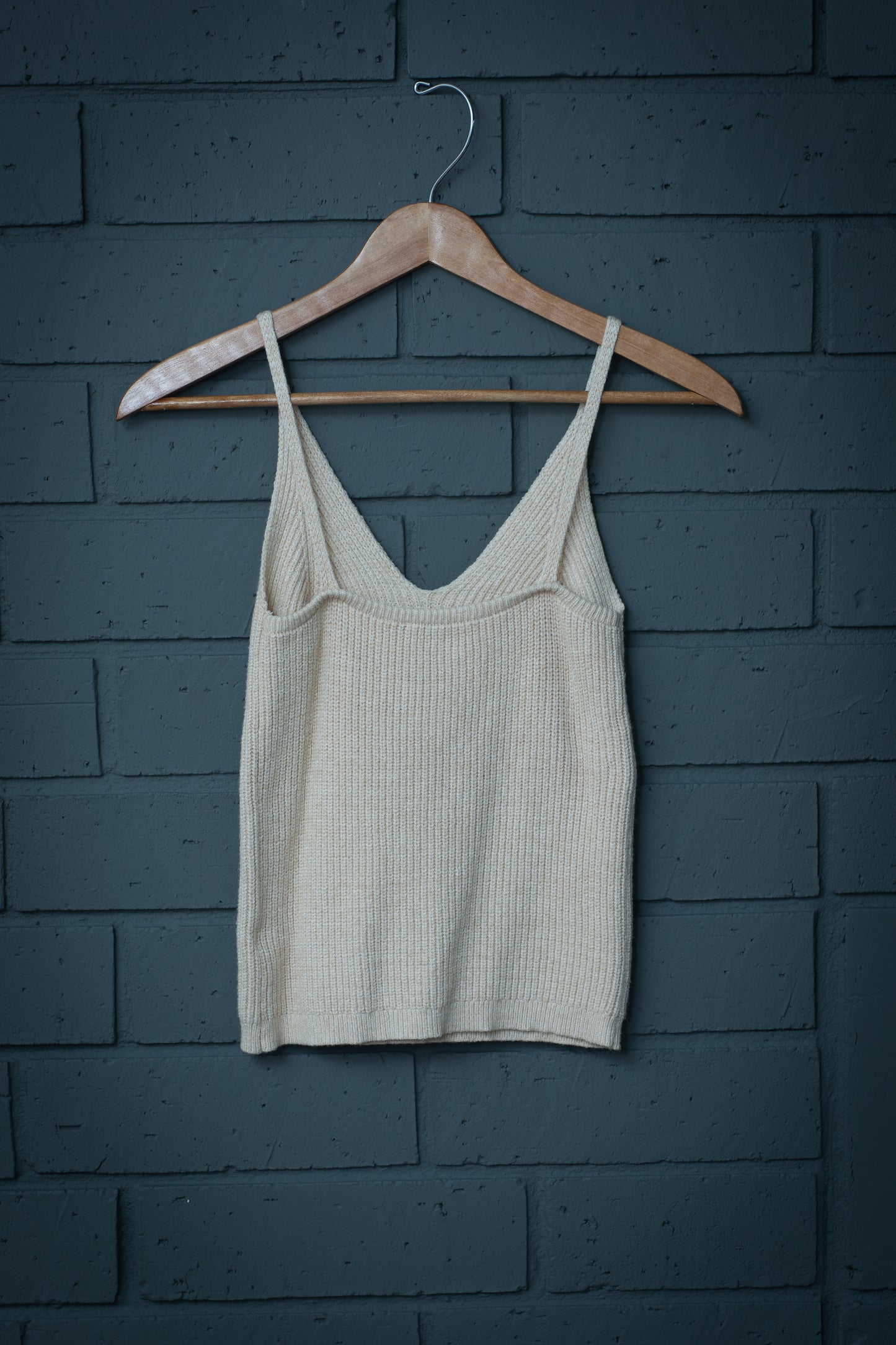 Cream Crochet Tank Top