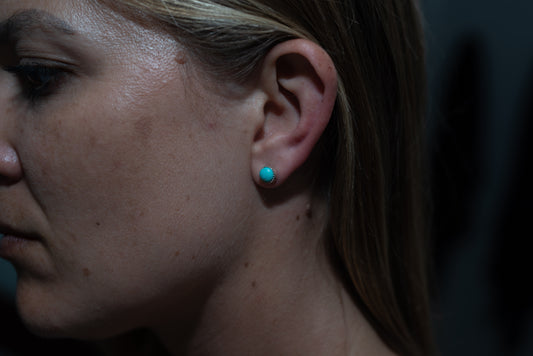 Turquoise Stud Earrings