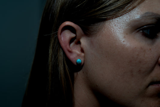 Turquoise Stud Earrings