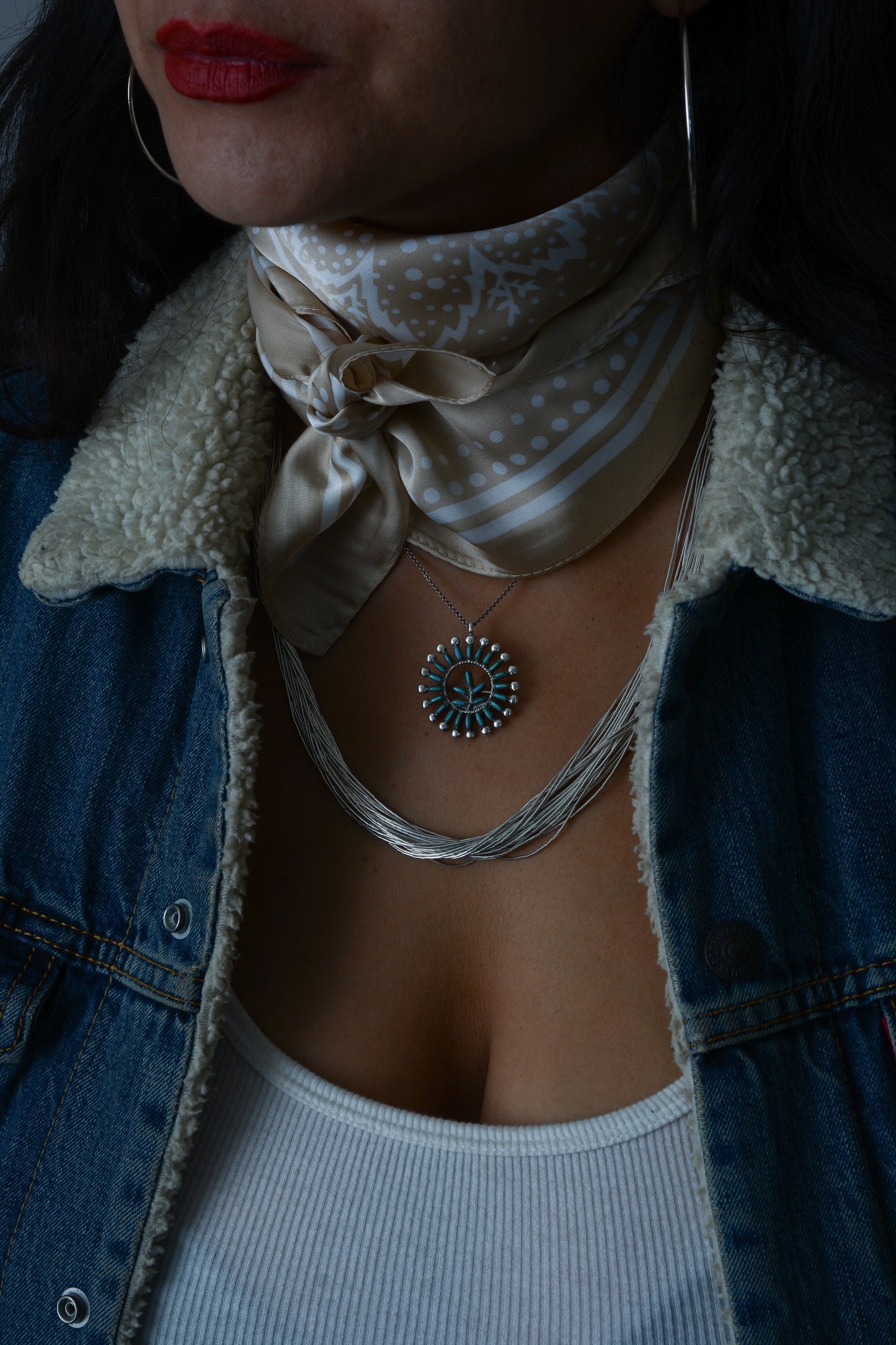 Vintage "Liquid Silver" Necklace