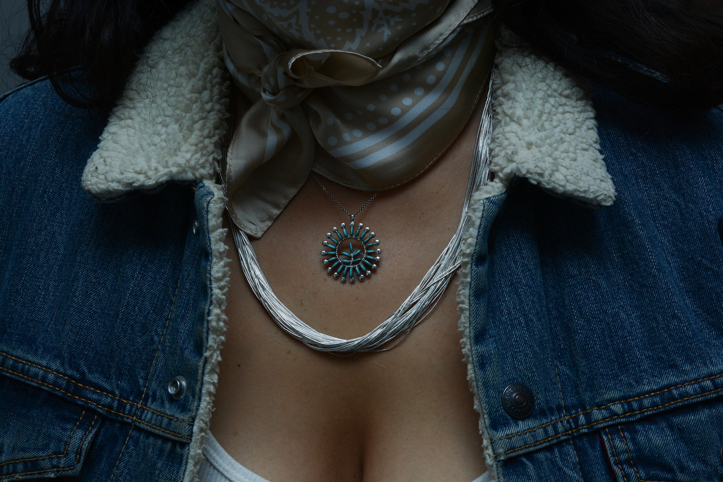 Vintage "Liquid Silver" Necklace