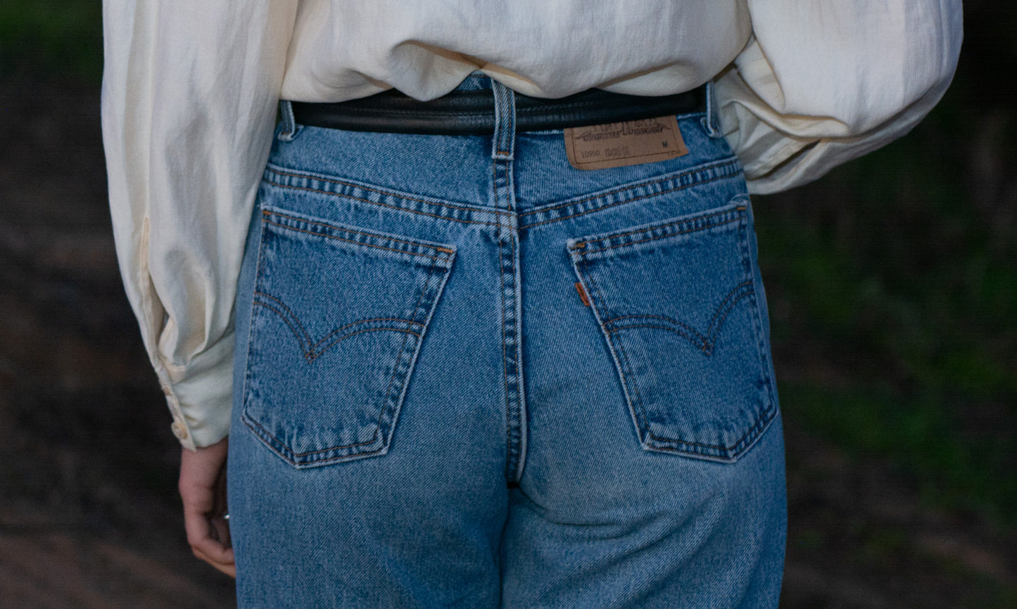 Vintage Light Blue Levi's 10950 Denim Jeans