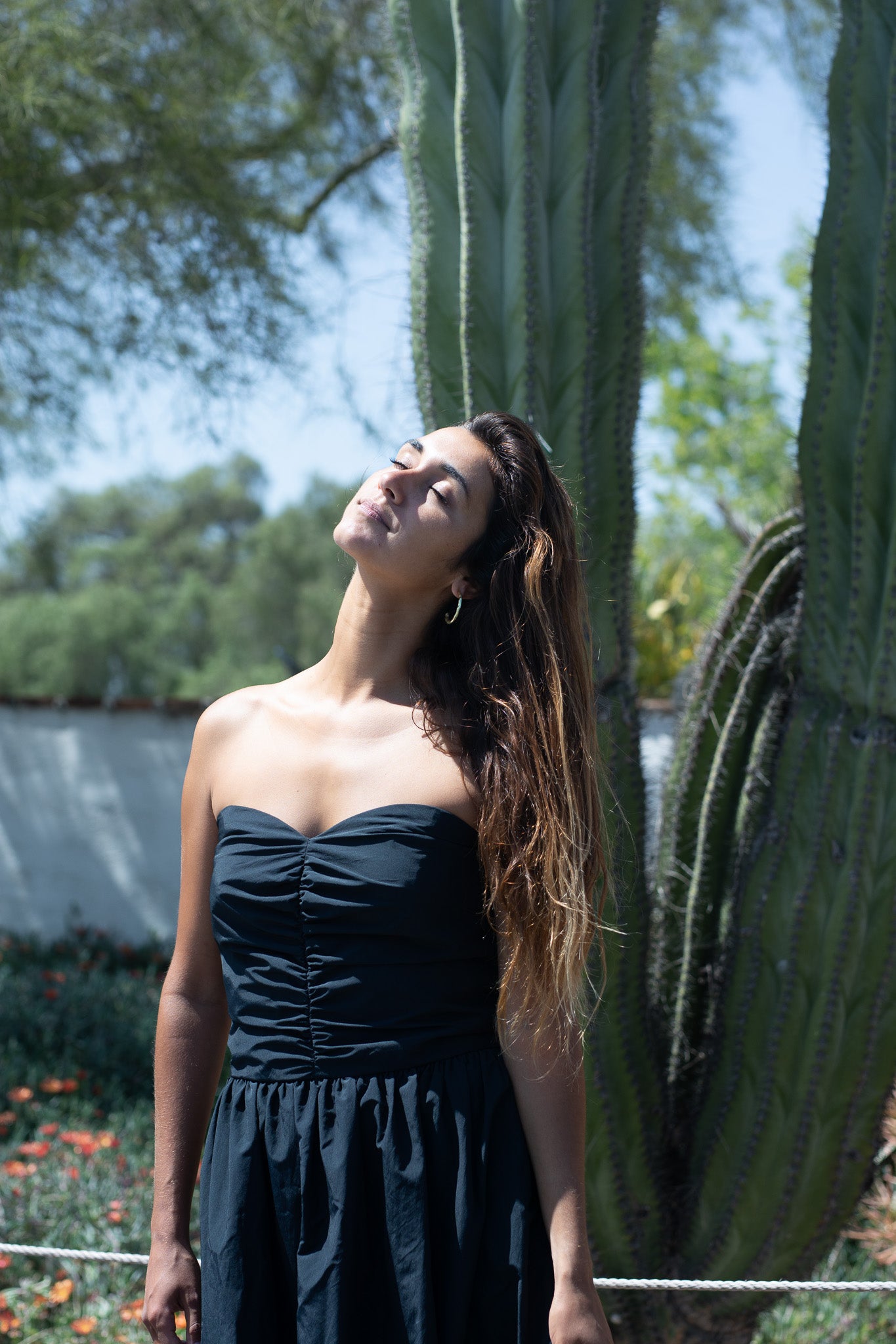 Black Strapless Dress