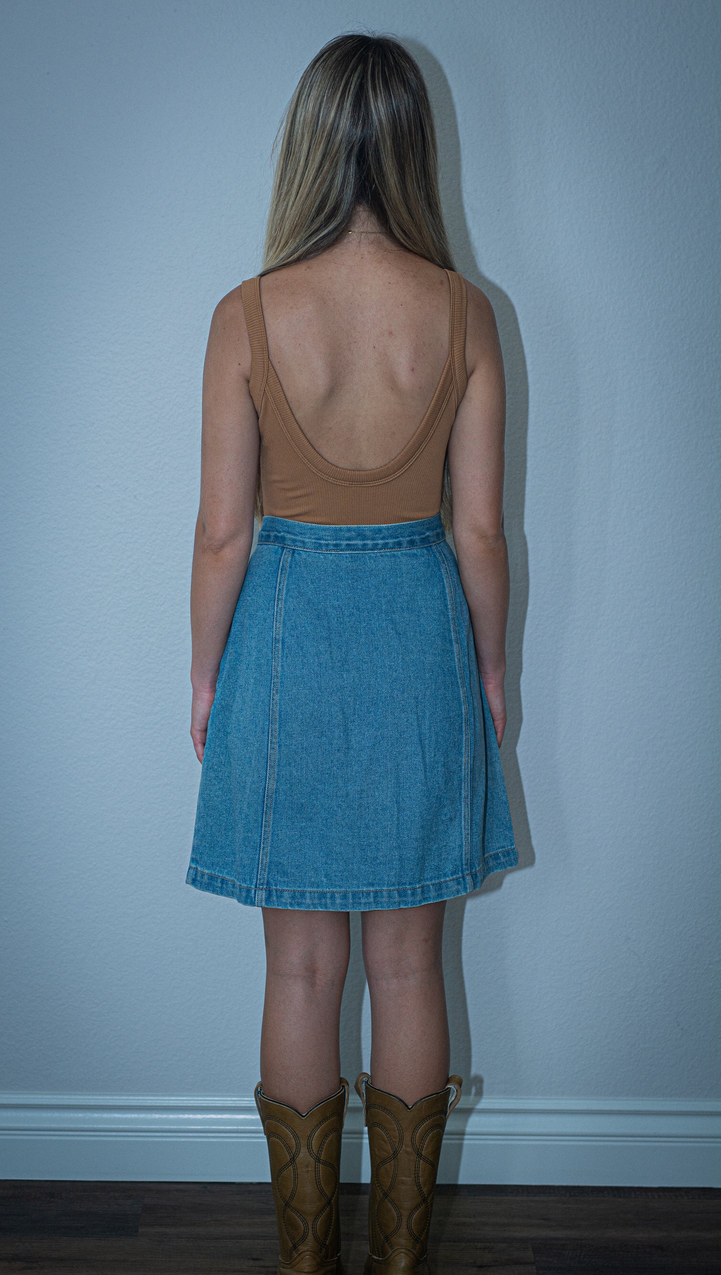 Vintage Denim Skirt