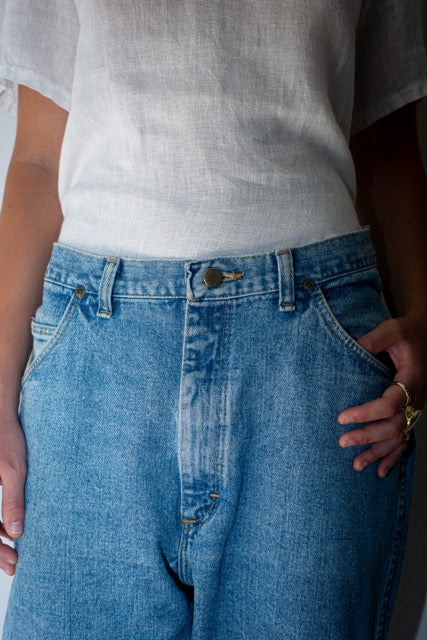Light Blue Wrangler Denim Jeans