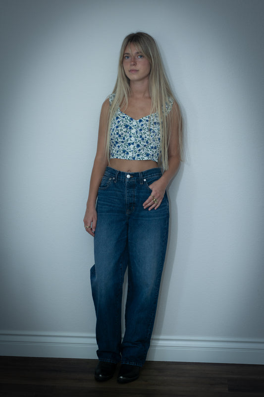 Dark Blue Madewell Jeans