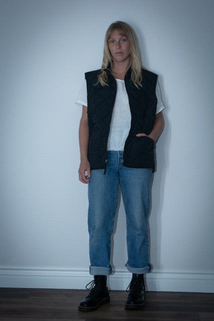 White Linen Top
