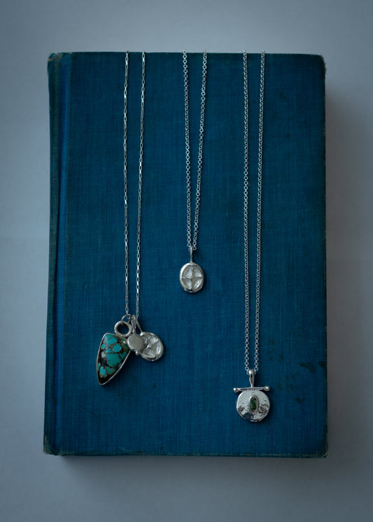 Turquoise Charm Necklace