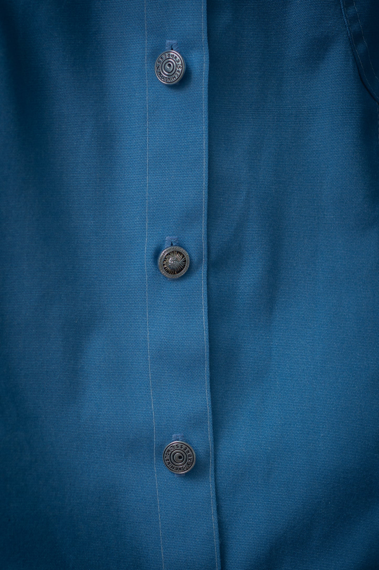 Vintage Blue Western Button Down