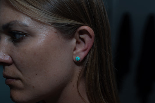 Turquoise Stud Earrings